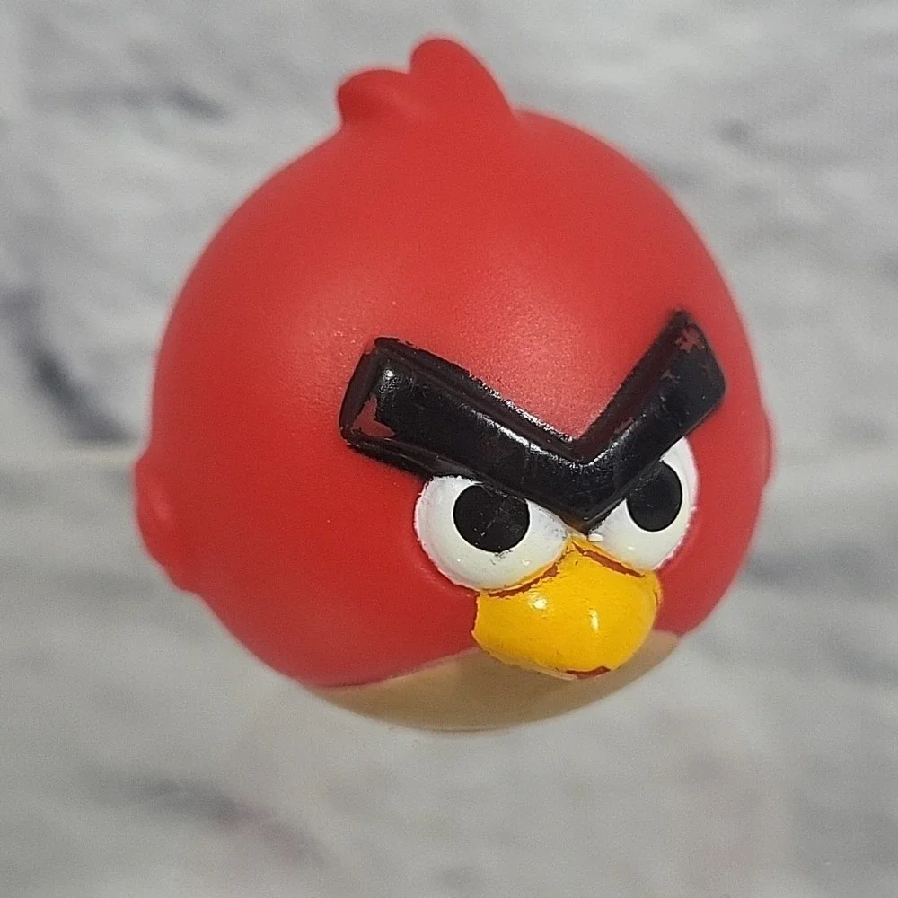 Angry Birds Hot Wheels Rubber Head Figures Cars‎ Lot Red Star Wars Rovio